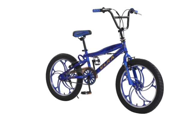 VLRA BIKE 20C/R Children’s Bicycle, 20-Inch Wheel, Carbon Steel Frame, Blue