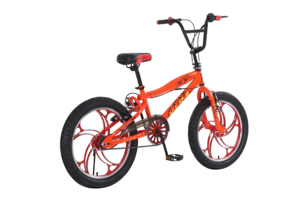 VLRA BIKE 20C/R Children’s Bicycle, 20-Inch Wheel, Carbon Steel Frame, Red