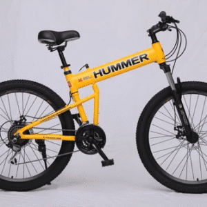 VLRA BIKE HM 26 Inch Folding Mountain Bike in Yellow