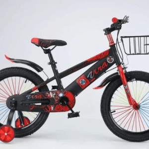 VLRA BIKE VDV02-20 inch kids bicycle in black, blue, and orange