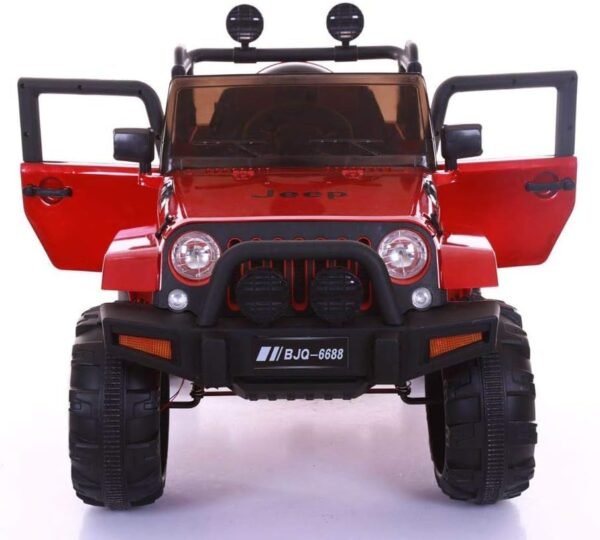 A-8888 Kids Electric Ride-On Car – Dual Drive, MP3/USB, LED Lights, Seat Belt, 6V Battery - Image 4