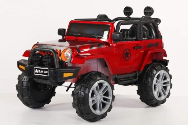 A-8888 Kids Electric Ride-On Car – Dual Drive, MP3/USB, LED Lights, Seat Belt, 6V Battery - Image 3