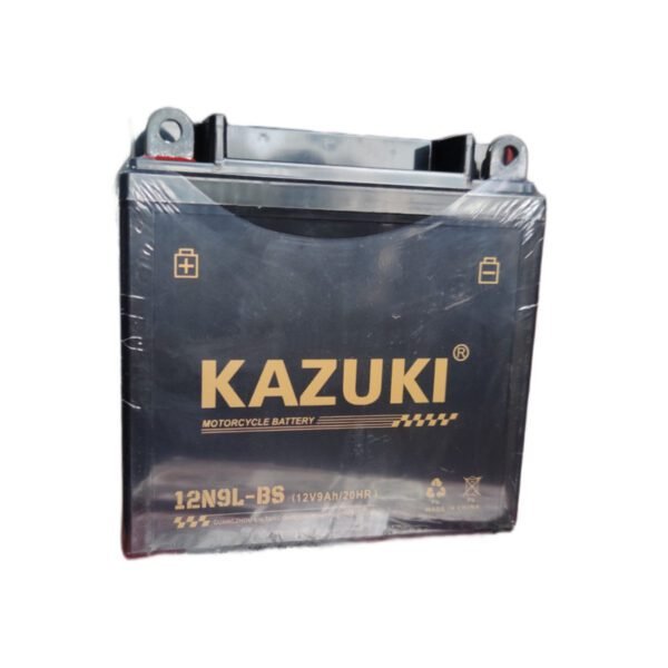 Kazuki sealed 12V 9Ah motorcycle battery for reliable starting