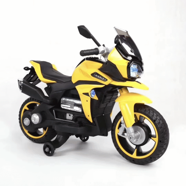 EVA1200 Kids Electric Bike – 3-Wheel Ride-On with LED Lights & Dual Motors (6V) - Image 2