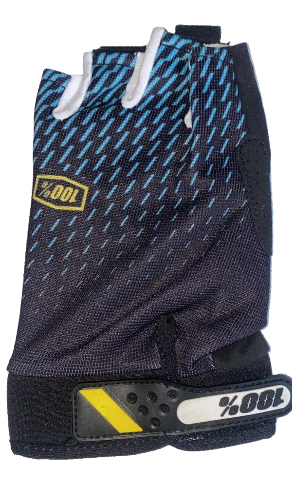 S-46-108 lightweight fingerless cycling gloves with mesh fabric and padded palm