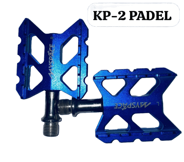 KP-2 bicycle pedals with adjustable tension and cycling shoe compatibility