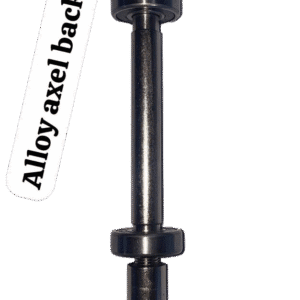 Durable rear alloy axle for electric scooters and bikes