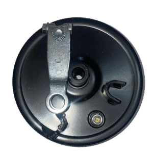 Steel front drum brake for electric scooter or bicycle