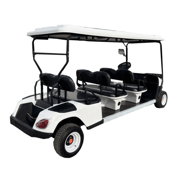 H9 8-Seater Electric Golf Car – 60V Motor, 600kg Load, Bluetooth, LED Dashboard - Image 4