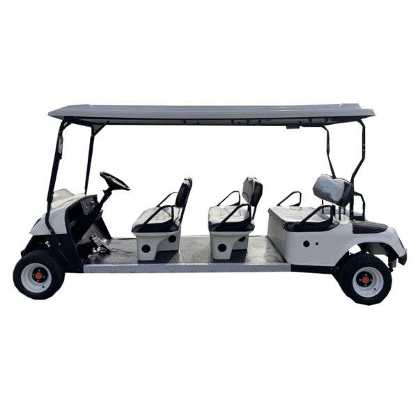 H9 8-Seater Electric Golf Car – 60V Motor, 600kg Load, Bluetooth, LED Dashboard - Image 3