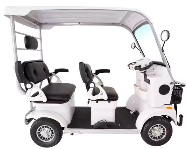 Compact ES.966 mini electric golf cart for 3 passengers