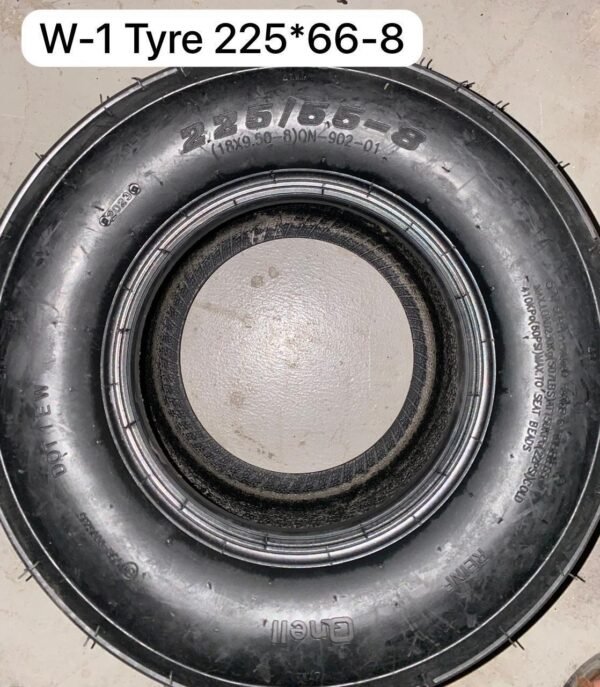 W-1 off-road tire with aggressive tread for superior traction and durability