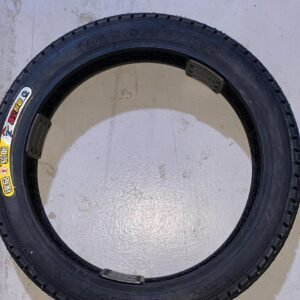 Black HJE 14/16*2.5 scooter tire with aggressive tread for maximum performance
