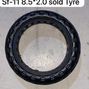 SF-11 8.5*2.0 black tire with aggressive tread for scooters
