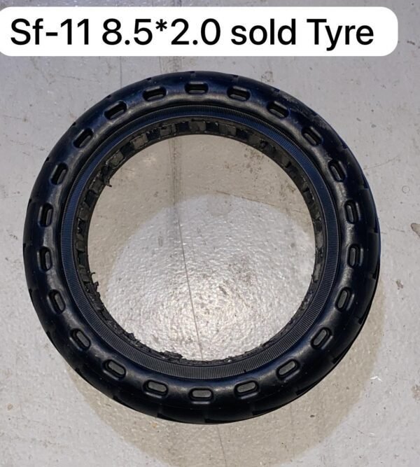 SF-11 8.5*2.0 black tire with aggressive tread for scooters