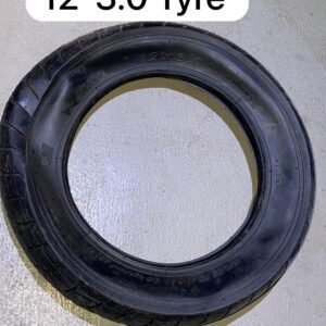 12×3.0-inch wide off-road tire for bikes, scooters, and small vehicles