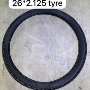 26×2.125 bicycle tire with versatile tread for road and light trail use