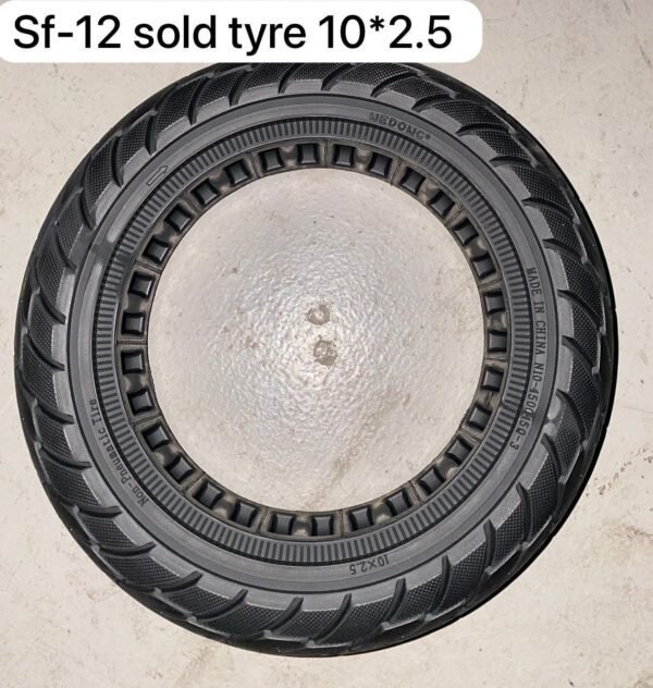 SF-12 10*2.5 high-performance black tire for electric scooters