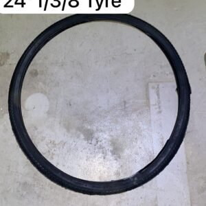 24×1 3/8 bicycle tire with durable construction for city bikes and cruisers