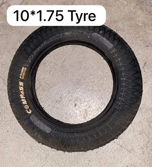 Compass 10×1.75 tire suitable for scooters and bikes