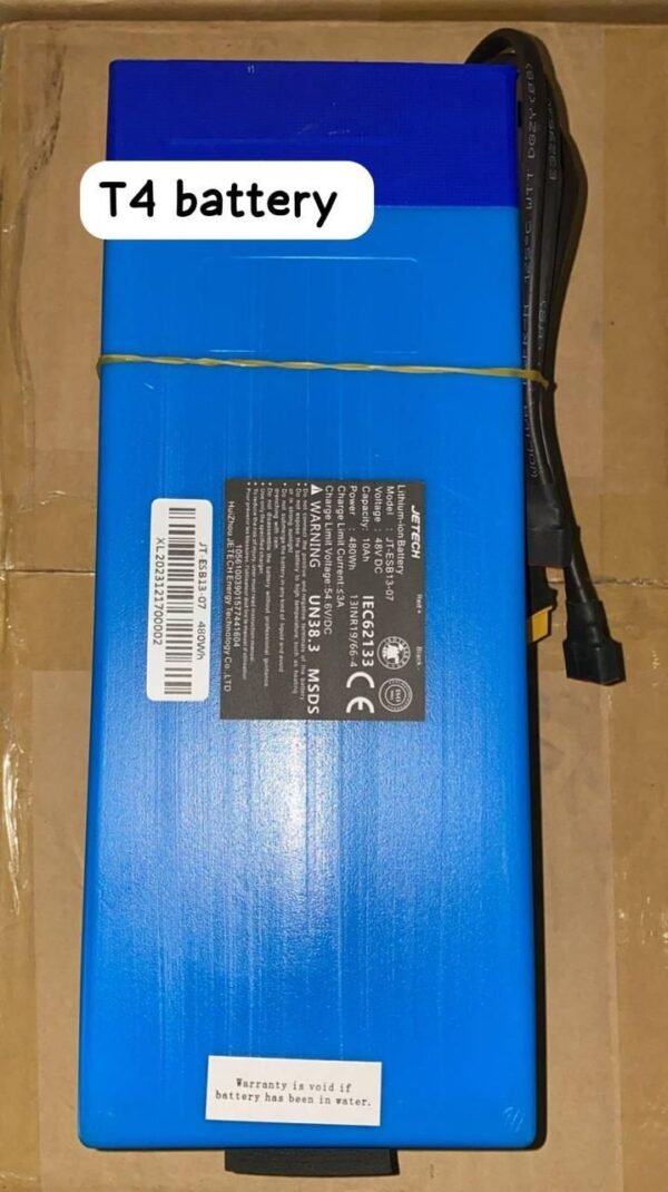 T4-48V 9AH lithium-ion battery for electric scooters and bikes