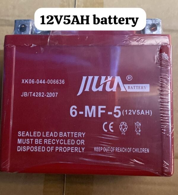 Jinha 12V 5Ah sealed lead-acid battery for backup and lighting