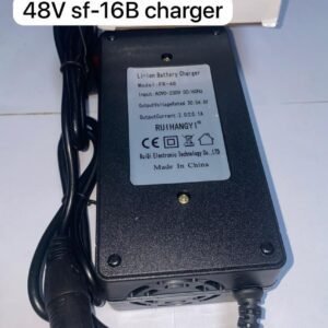 48V SF-16B charger for electric scooter and e-bike with LED indicators