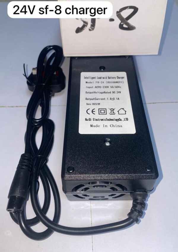 Winner Scooter SF-8 Charger with LED indicators for 24V e-bikes and scooters